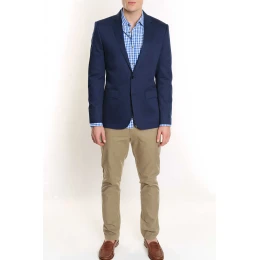 Stretch Cotton Blazer