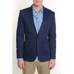 Stretch Cotton Blazer